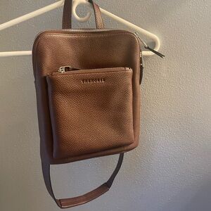 Horse Brown Leather Convertible Bag